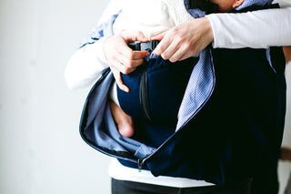 Weego TWIN Babytragesack, Detailansicht, Taschen.